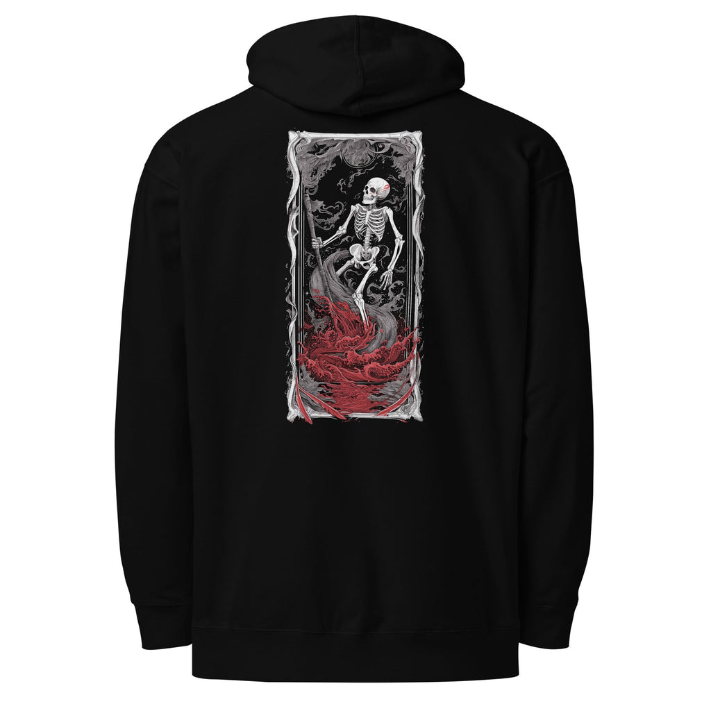 Death tarot card discount hoodie