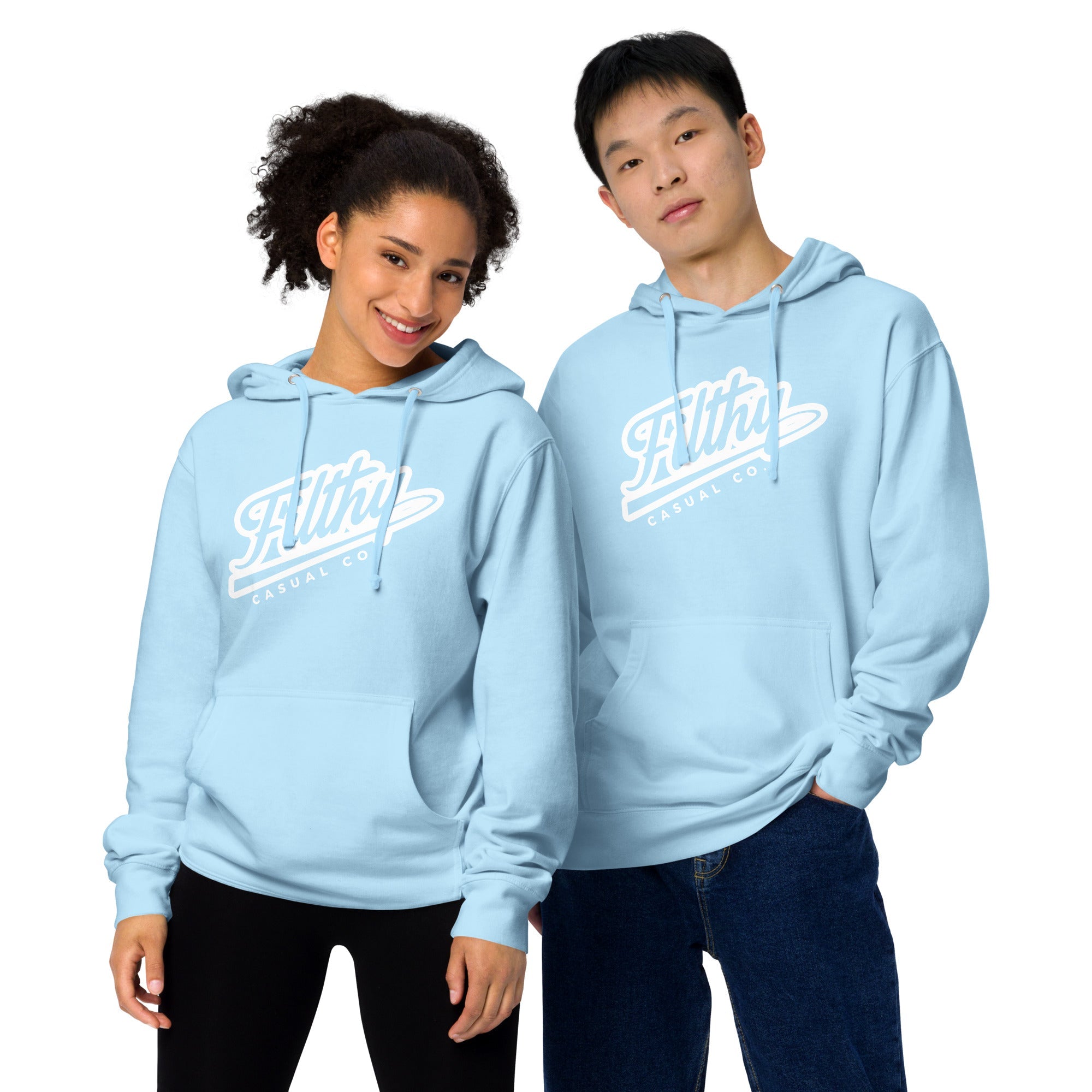 Blue pastel clearance hoodie