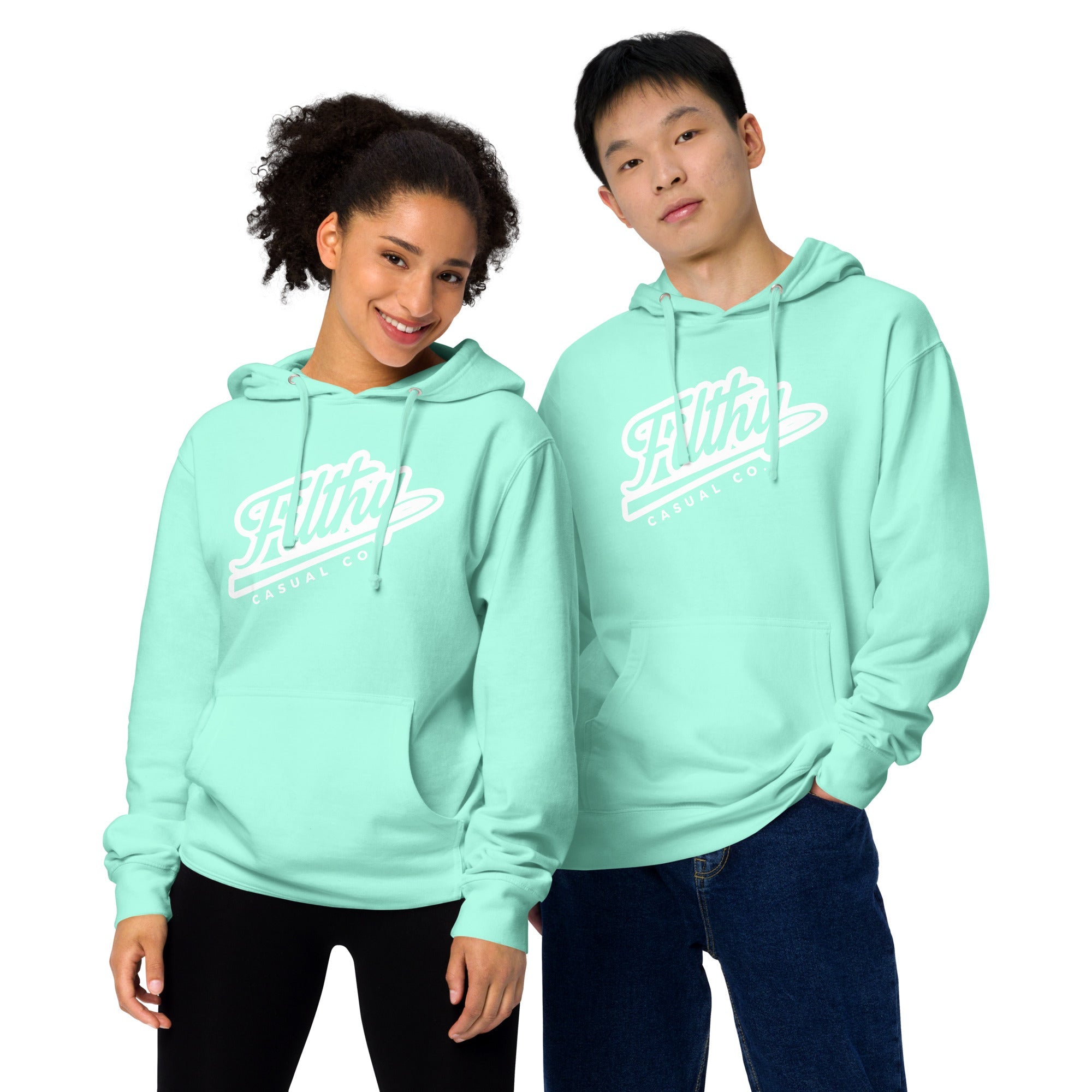 Pastel mint green discount hoodie